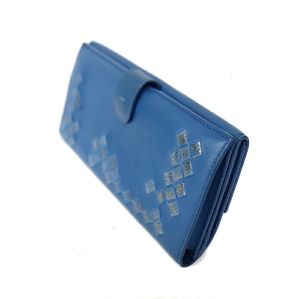 Bottega Veneta double blue wallet hook